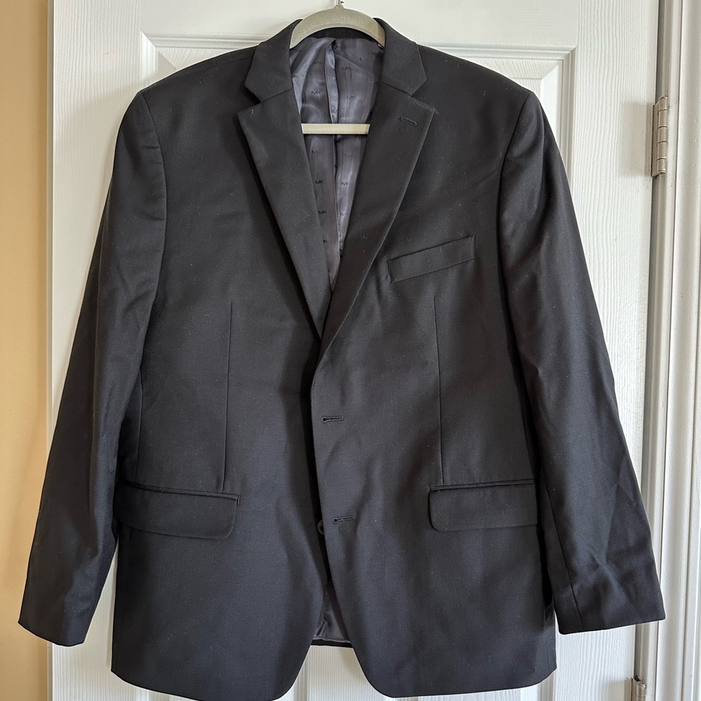 Michael Kors man black suit